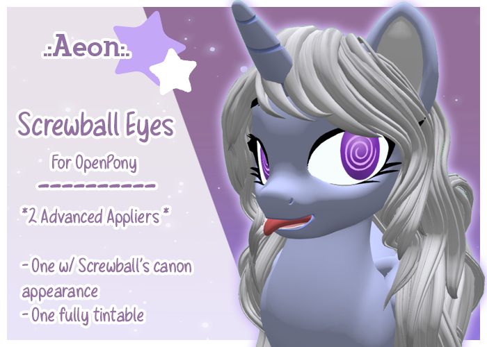 Second Life Marketplace .Aeon. Screwball Eyes